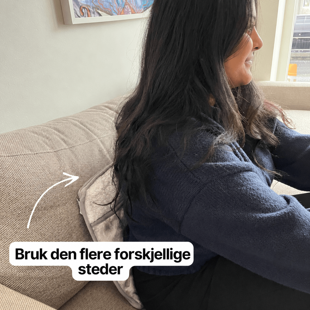 CozyFeet Duo™ – Dobbeltsidig elektrisk fotvarmerpute - AVABeauty.no